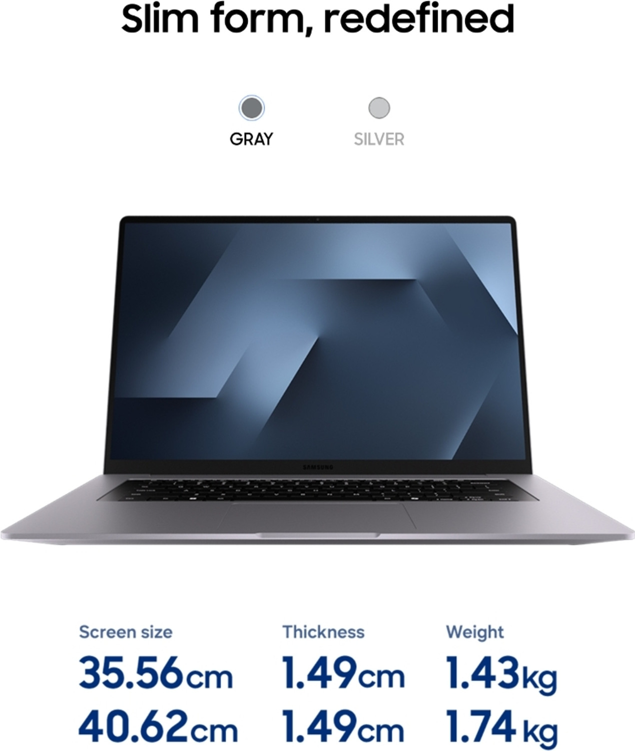 Image of Samsung Galaxy Book6 Intel Core Ultra 7 (Series 3) - (16 GB /512 GB SSD /Windows 11 Home) NP760XJG Thin and Light Laptop
