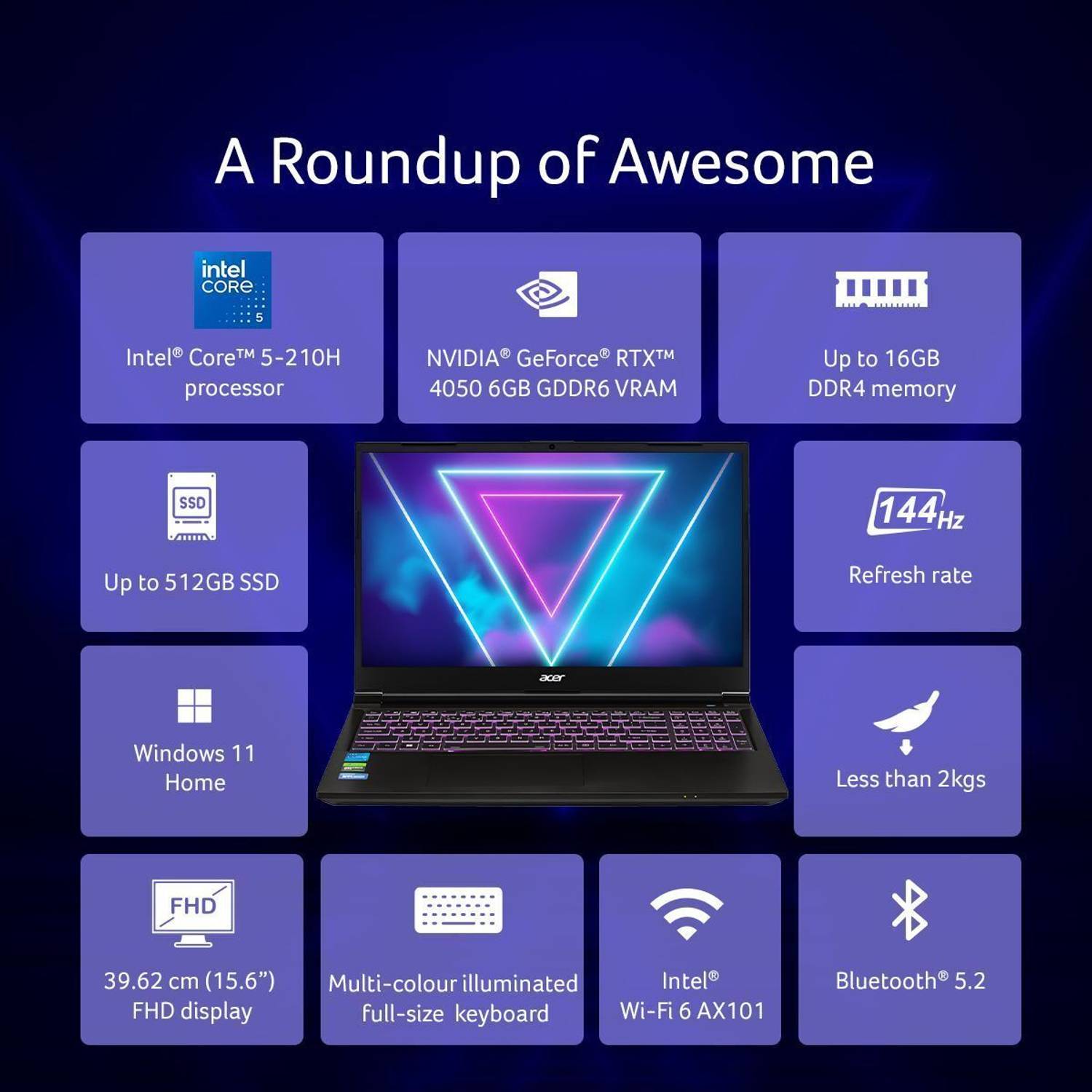 Acer Aspire 7 A715-79G Gaming Laptop - Image 2