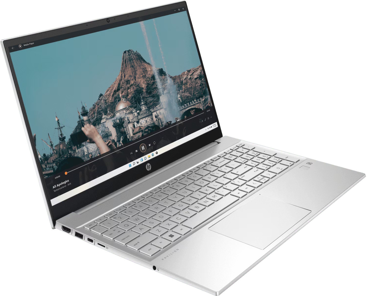 Image of HP Pavilion Intel Core i7 13th Gen 1360P - (16 GB /512 GB SSD /Windows 11 Home) 15-eg3032TU Thin and Light Laptop