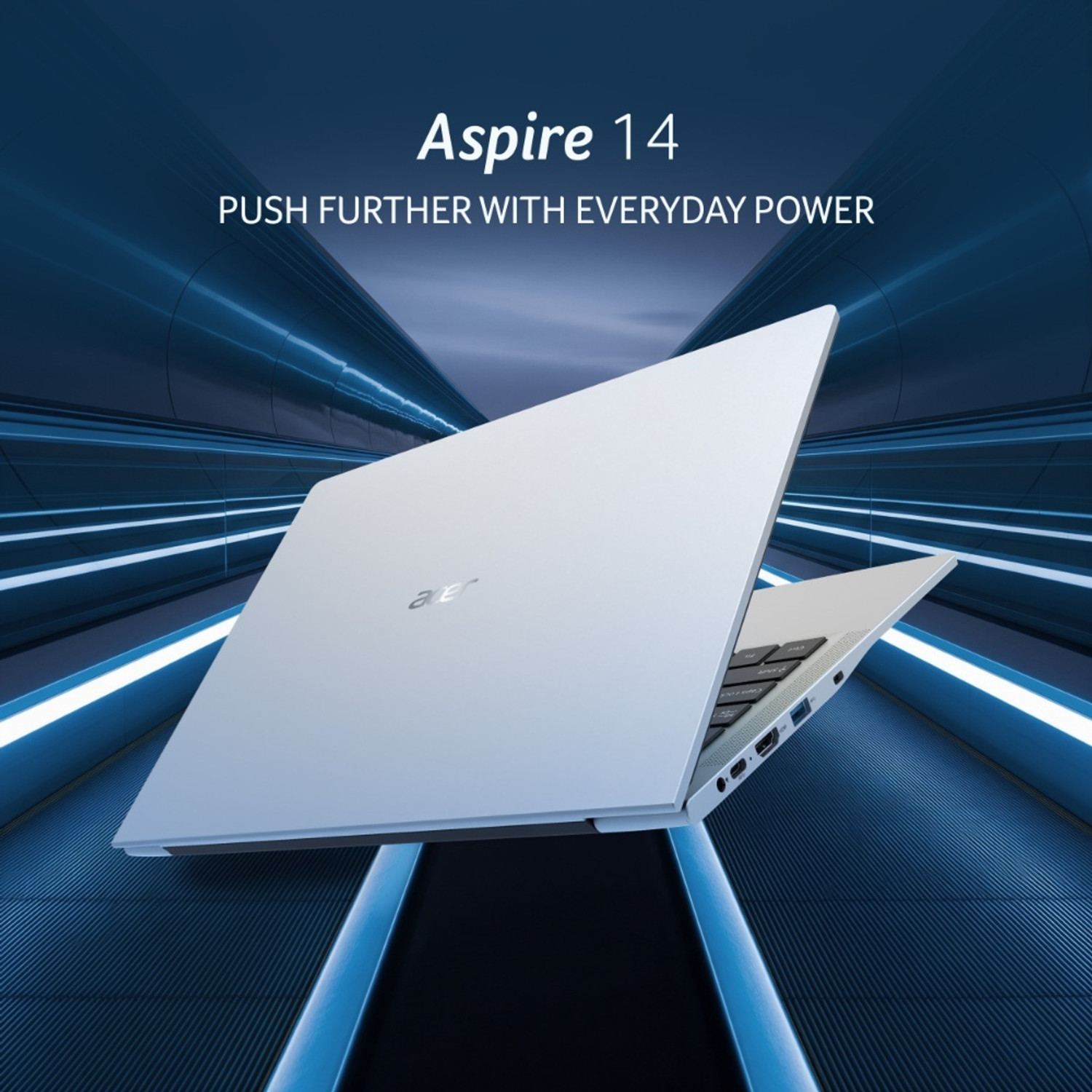 Image of Acer Aspire 14 Intel Core 7 240H - (16 GB /512 GB SSD /Windows 11 Home) AS14H-53 Notebook