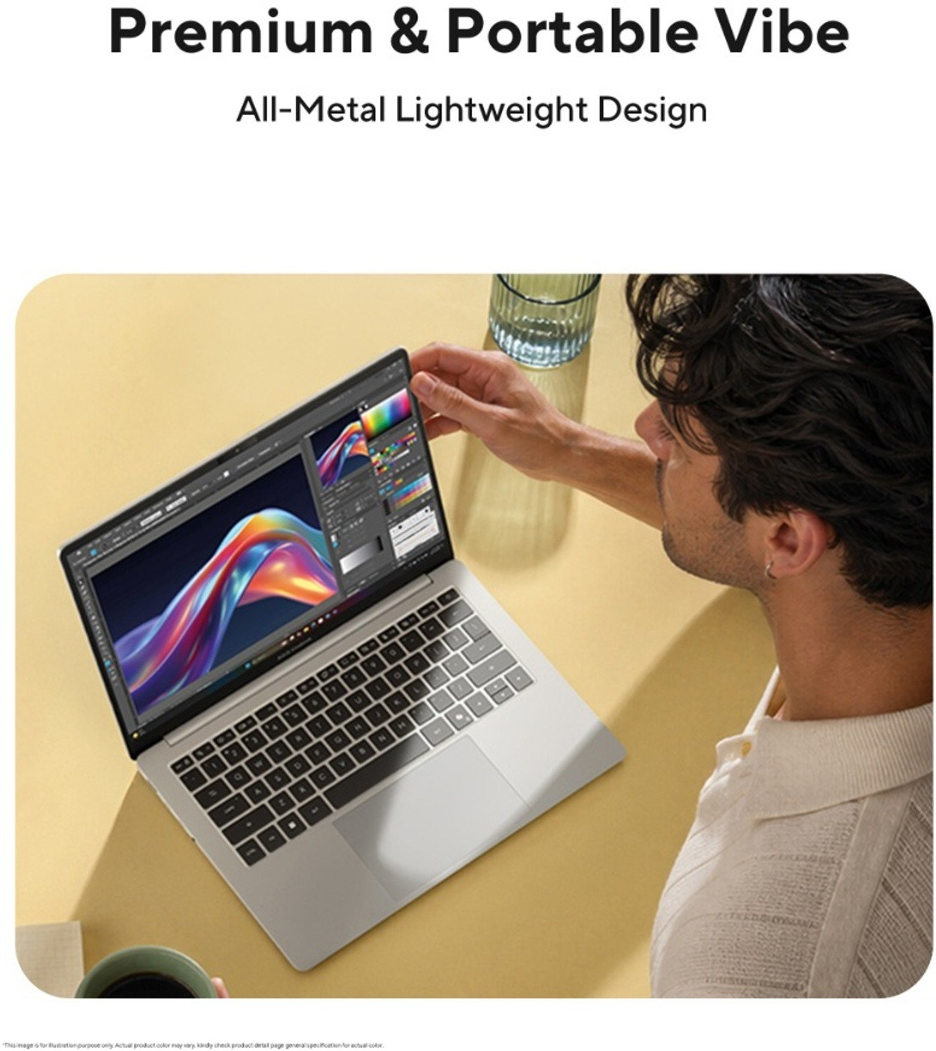 Image of ASUS Vivobook S16 (2026) Intel Core 7 350 - (16 GB /512 GB SSD /Windows 11 Home) S5652MA-TK191WS Thin and Light Laptop