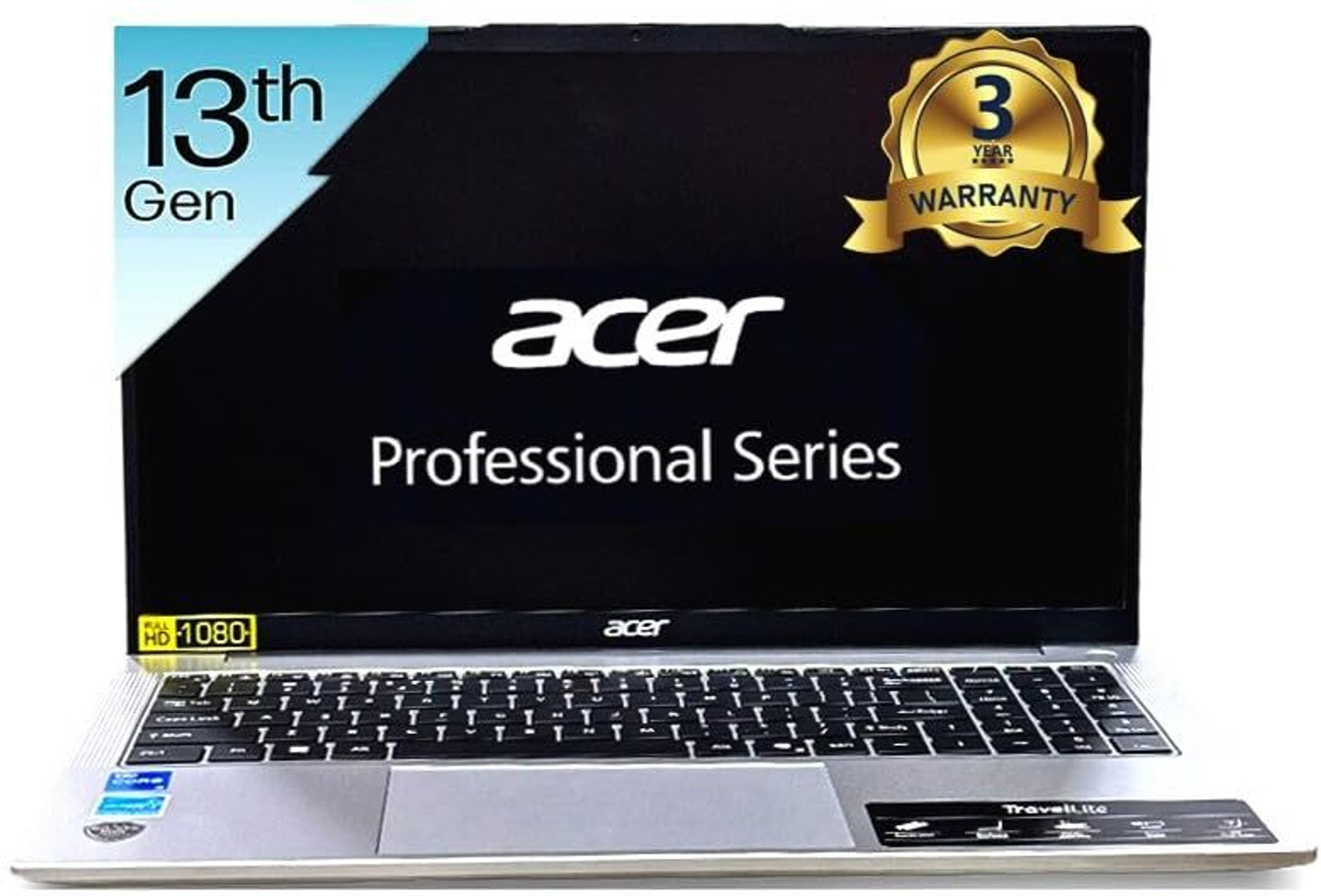 Image of Acer Professional 15, Intel Core i3 13th Gen - (16 GB /512 GB SSD /Windows 11 Home) TL15-53M Thin and Light Laptop