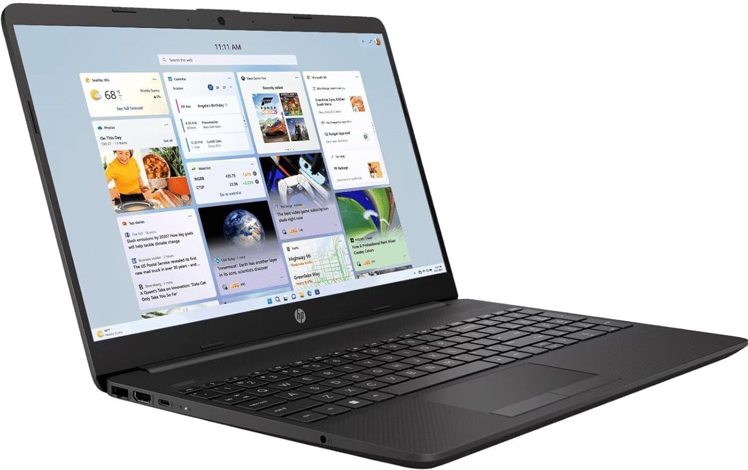 Image of HP 15 Intel Celeron Dual Core 12th Gen - (8 GB /256 GB SSD /Windows 11 Pro) 250 G9 Thin and Light Laptop