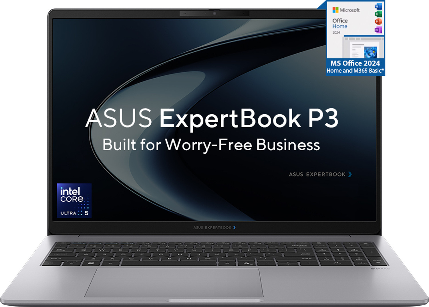 Image of ASUS ExpertBook P3 Intel Core Ultra 5 225H - (16 GB /512 GB SSD /Windows 11 Home) P3606CCA-MB0104WS Thin and Light Laptop