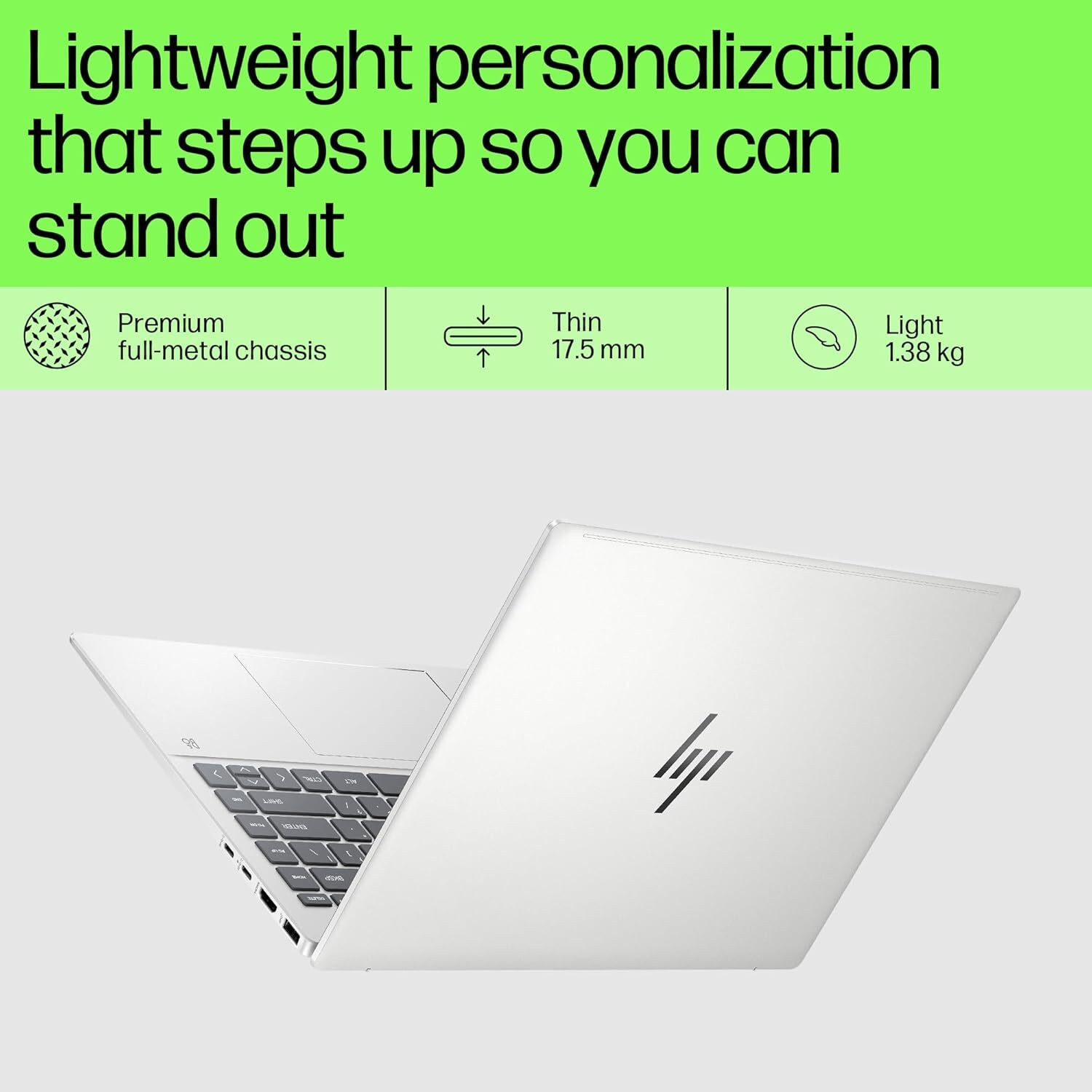 Image of HP Pavilion Plus AMD Ryzen 7 7th Gen 7000 - (16 GB /1 TB SSD /Windows 11 Home) 14-ey0789AU Thin and Light Laptop