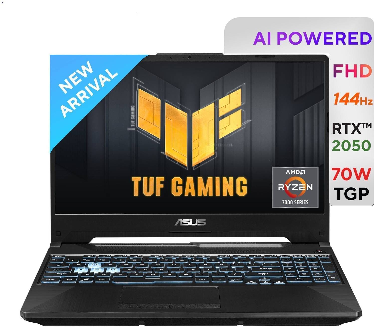 ASUS TUF Gaming A15 AMD Ryzen 7 7435HS - Image 2