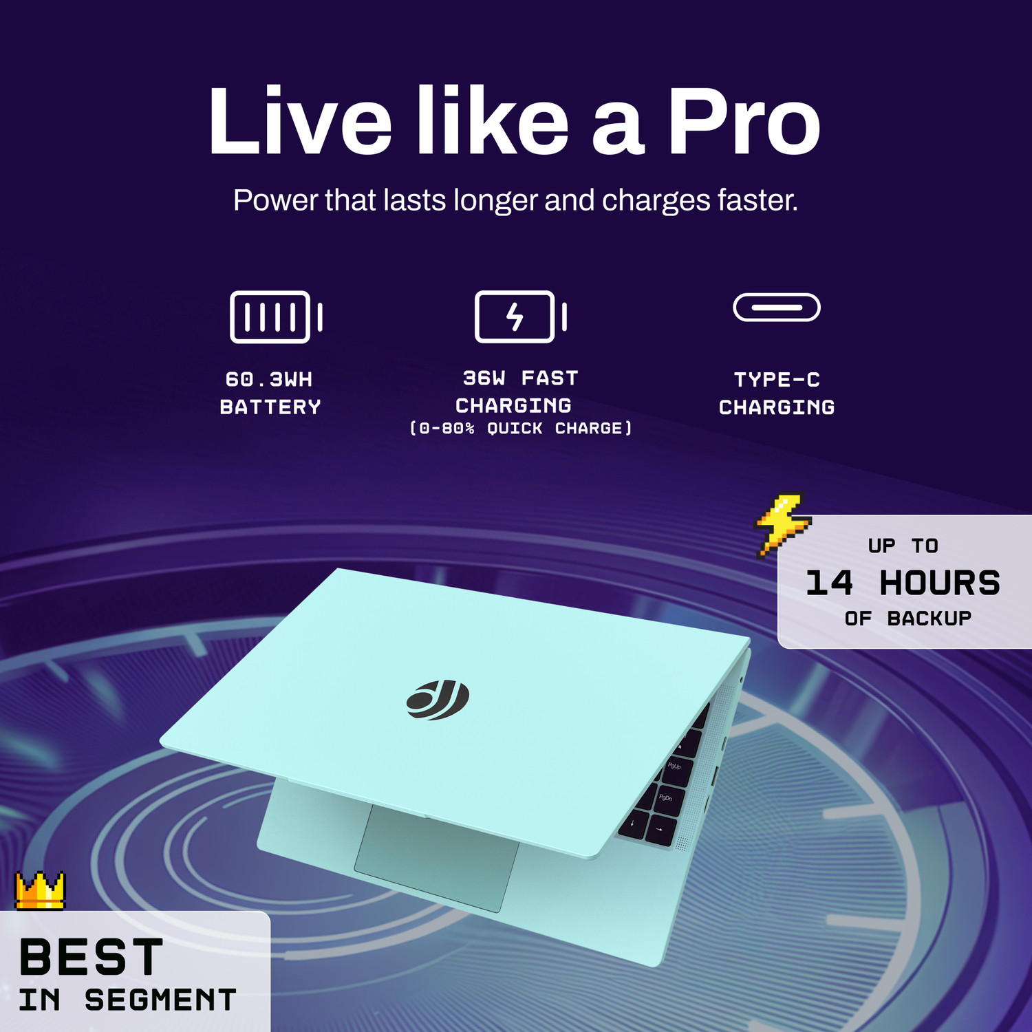 Image of Primebook 2 Pro (2025) in-Built AI MediaTek Helio G99 (MT8781) - (8 GB /128 GB /Android 15) PBG9914128#317U Laptop