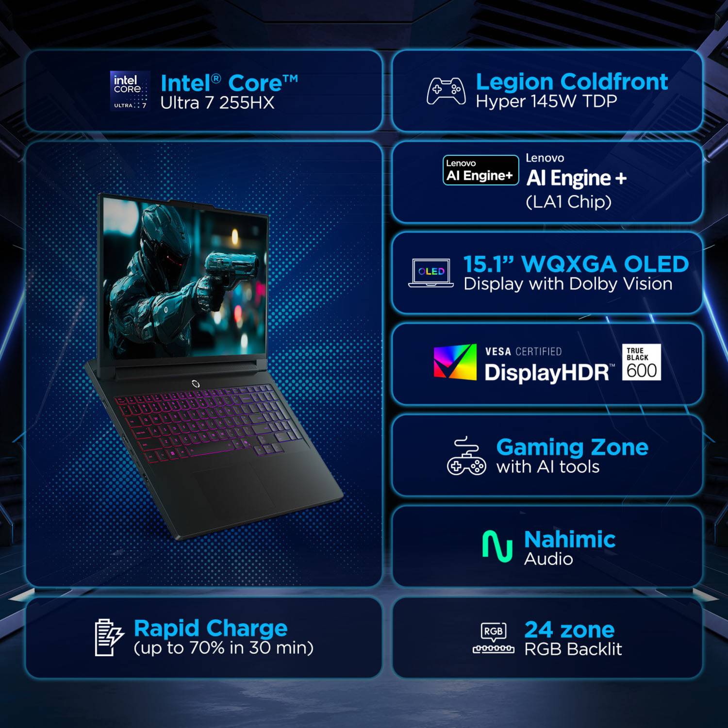 Lenovo Legion 5 15IAX10 Gaming Laptop - Image 2