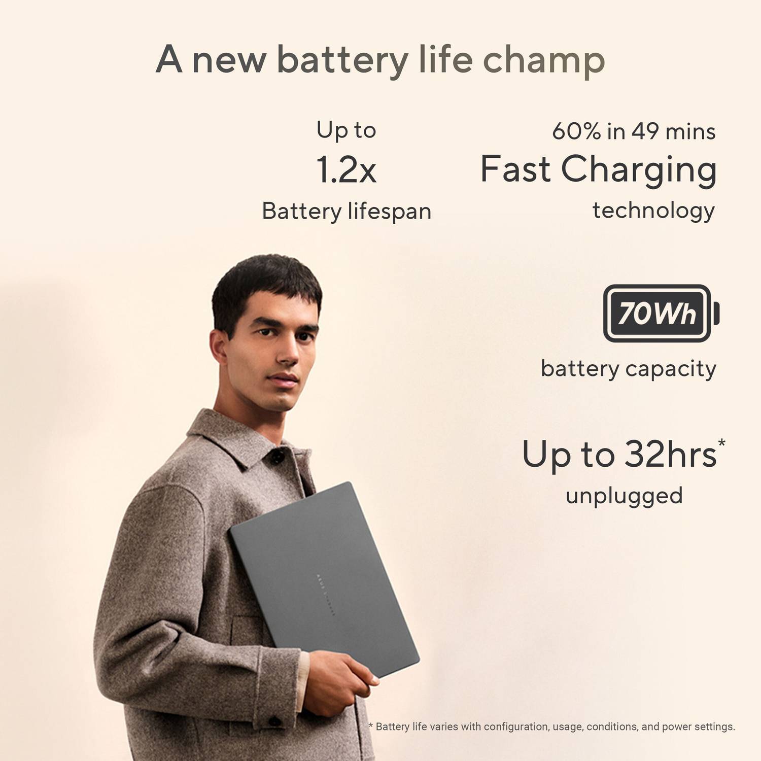 ASUS Zenbook A14 OLED 16GB/512GB SSD - Image 3