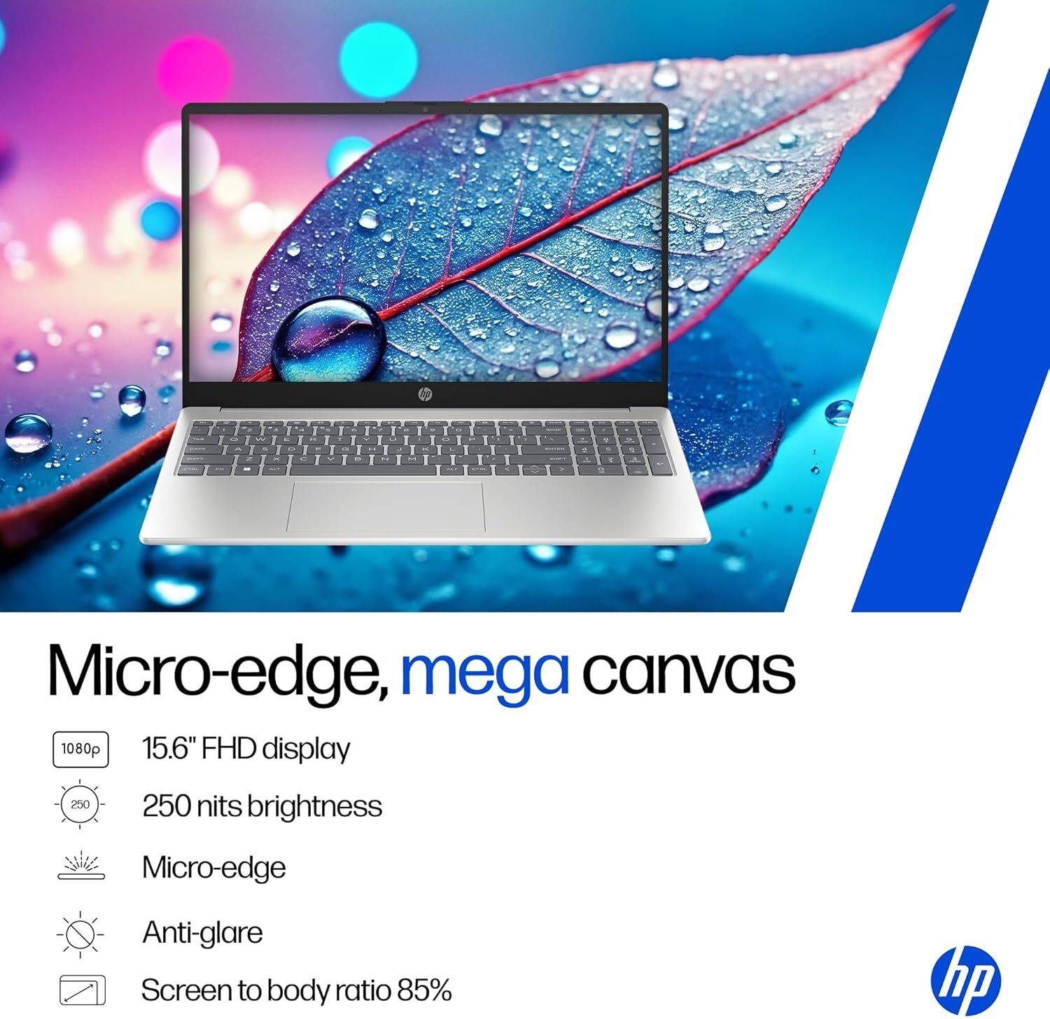 HP 15 AMD Ryzen 5 7520U 8GB 512GB SSD - Image 5