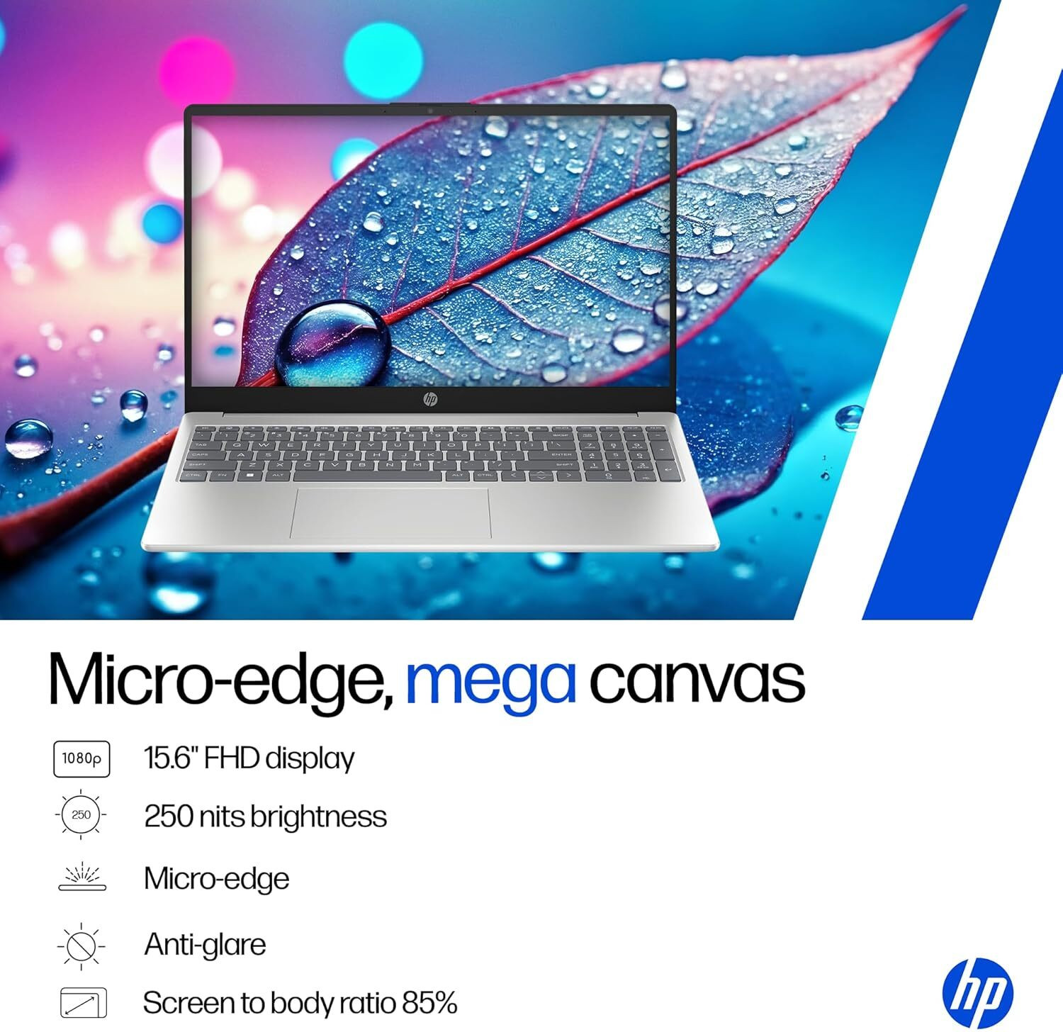 Image of HP AMD Ryzen 5 Quad Core 7520U - (8 GB /512 GB SSD /Windows 11 Home) 15-fc0805AU Thin and Light Laptop