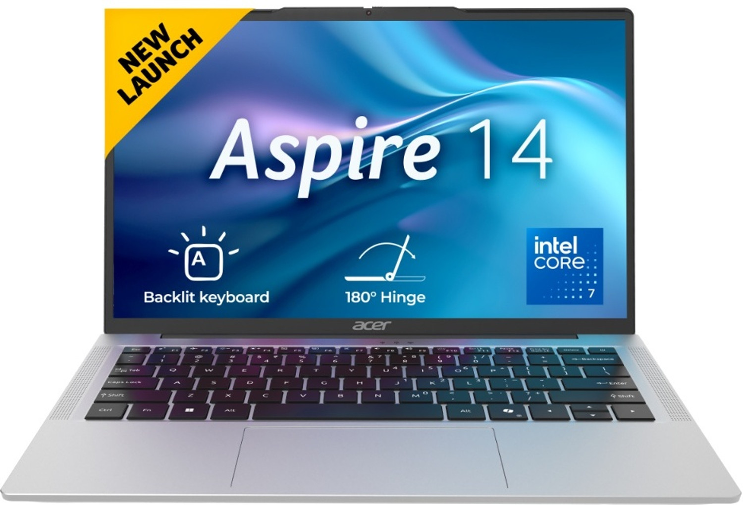 Image of Acer Aspire 14 Intel Core 7 240H - (16 GB /512 GB SSD /Windows 11 Home) AS14H-53 Notebook