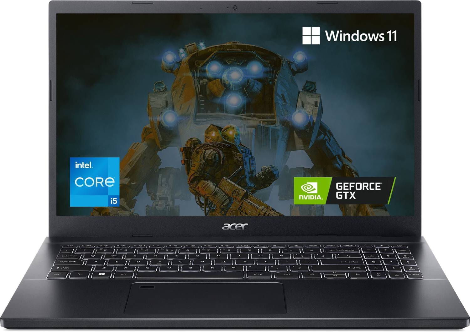 acer Aspire 7 Core i5 12th Gen - (16 GB/512 GB SSD/Windows 11 Home/4 GB Graphics/NVIDIA GeForce GTX 1650) A715-5G/ A715-51G Gaming Laptop