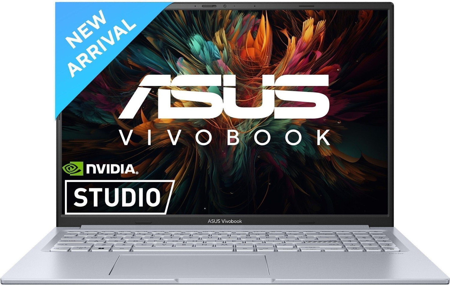 Image of ASUS Vivobook 16X (2025) for Creator with Office 2024 + M365 Basic, Intel Core i5 12th Gen 12500H - (16 GB /512 GB SSD /Windows 11 Home /4 GB Graphics /NVIDIA GeForce RTX 2050 /144 Hz) K3605ZF-RP458WS Gaming Laptop