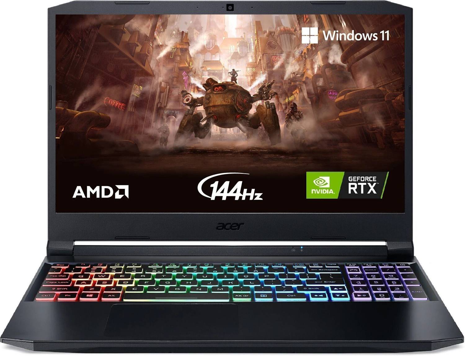 Acer Nitro 5 AMD Ryzen 5 Hexa Core 5600H - (8 GB/512 GB SSD
