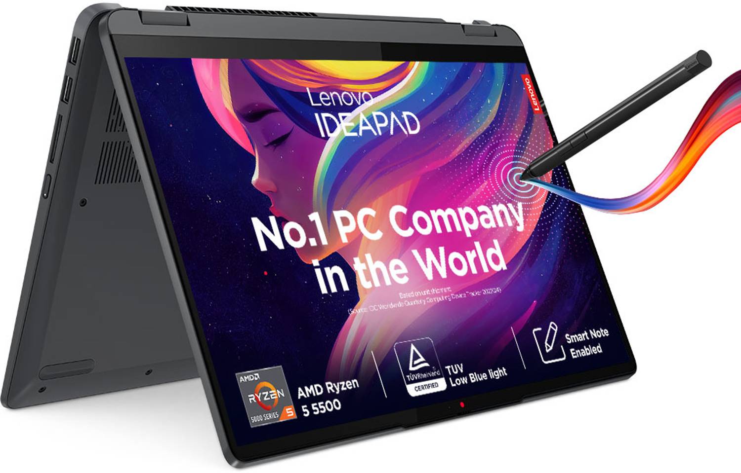 Lenovo IdeaPad Flex 5 AMD AMD Ryzen 5 Hexa Core 5500U - (16 GB/512