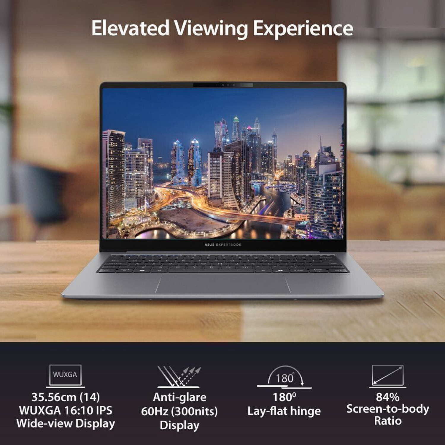 Image of ASUS Expertbook P3 Metal High-performance processor with 1 Yr ADP Intel Core i5 13th Gen 13420H - (16 GB /512 GB SSD /Windows 11 Home) P3405CVA-LY0015WS Thin and Light Laptop