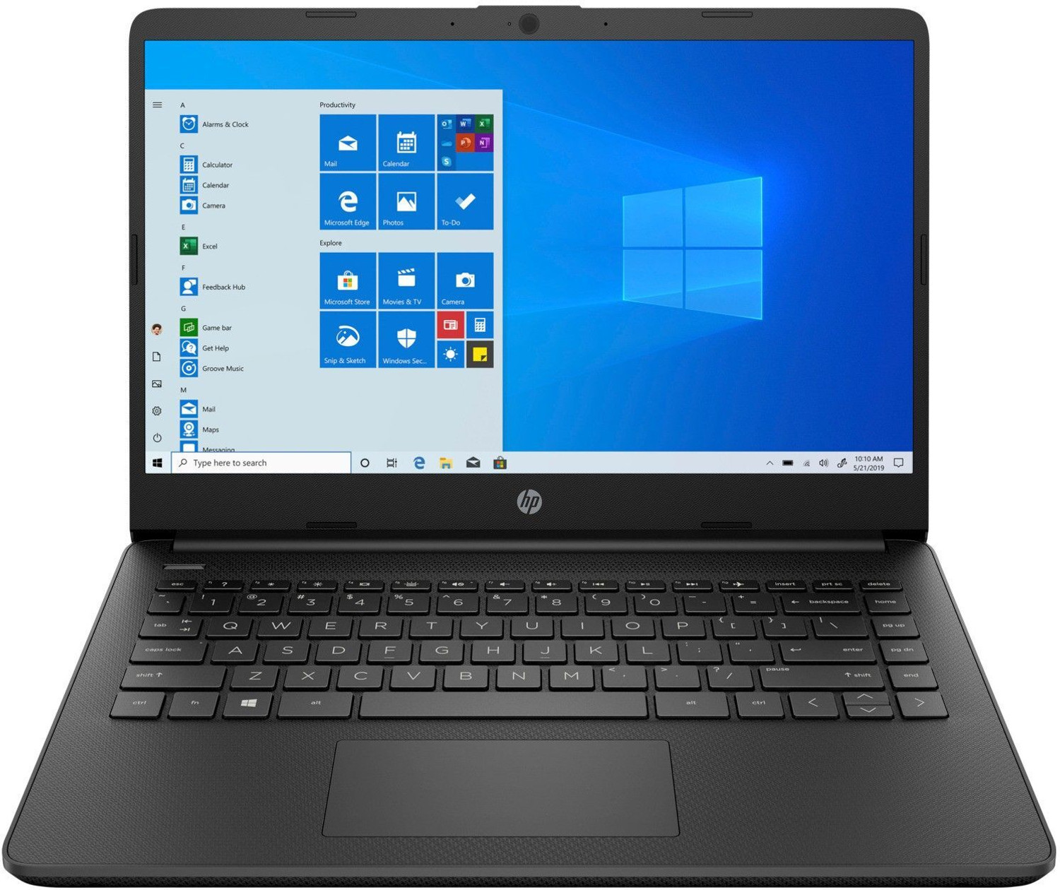 Image of HP Intel Core i3 11th Gen 1115G4 - (8 GB /256 GB SSD /Windows 10 Home) 14s-DQ2100TU Thin and Light Laptop