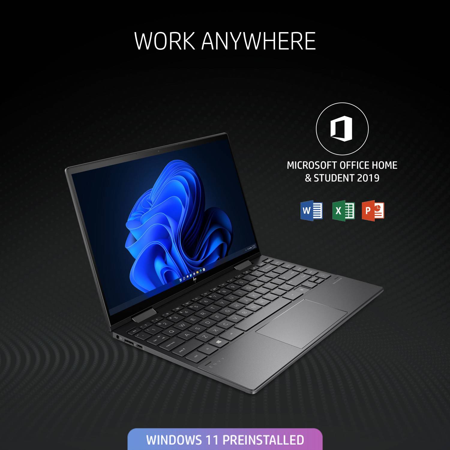 HP Envy x360 AMD Ryzen 5 Hexa Core 5600U - (16 GB/512 GB SSD