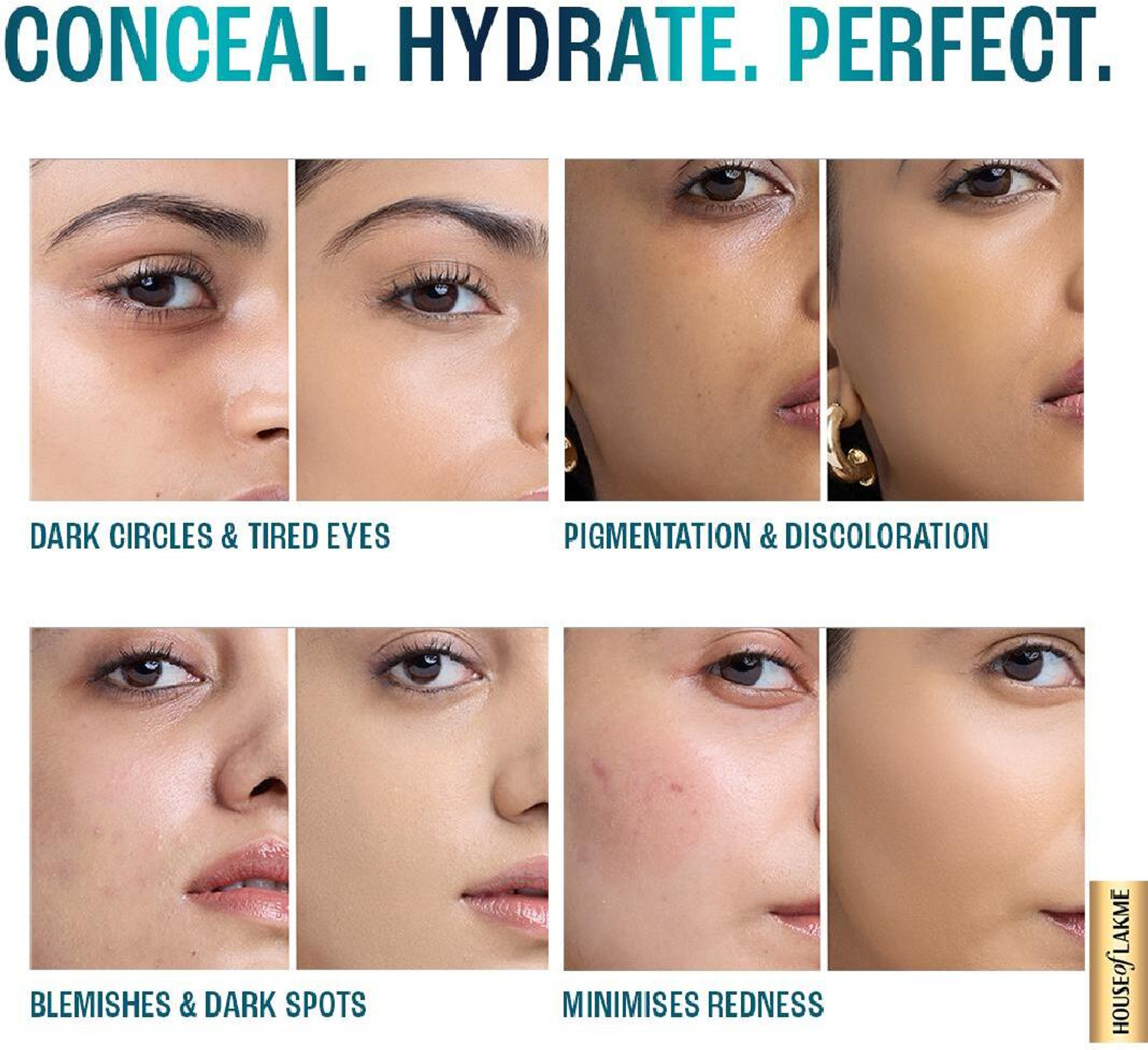 Image of Lakme 9to5 Hya Matte Liquid Concealer Cocoa 2ml Concealer