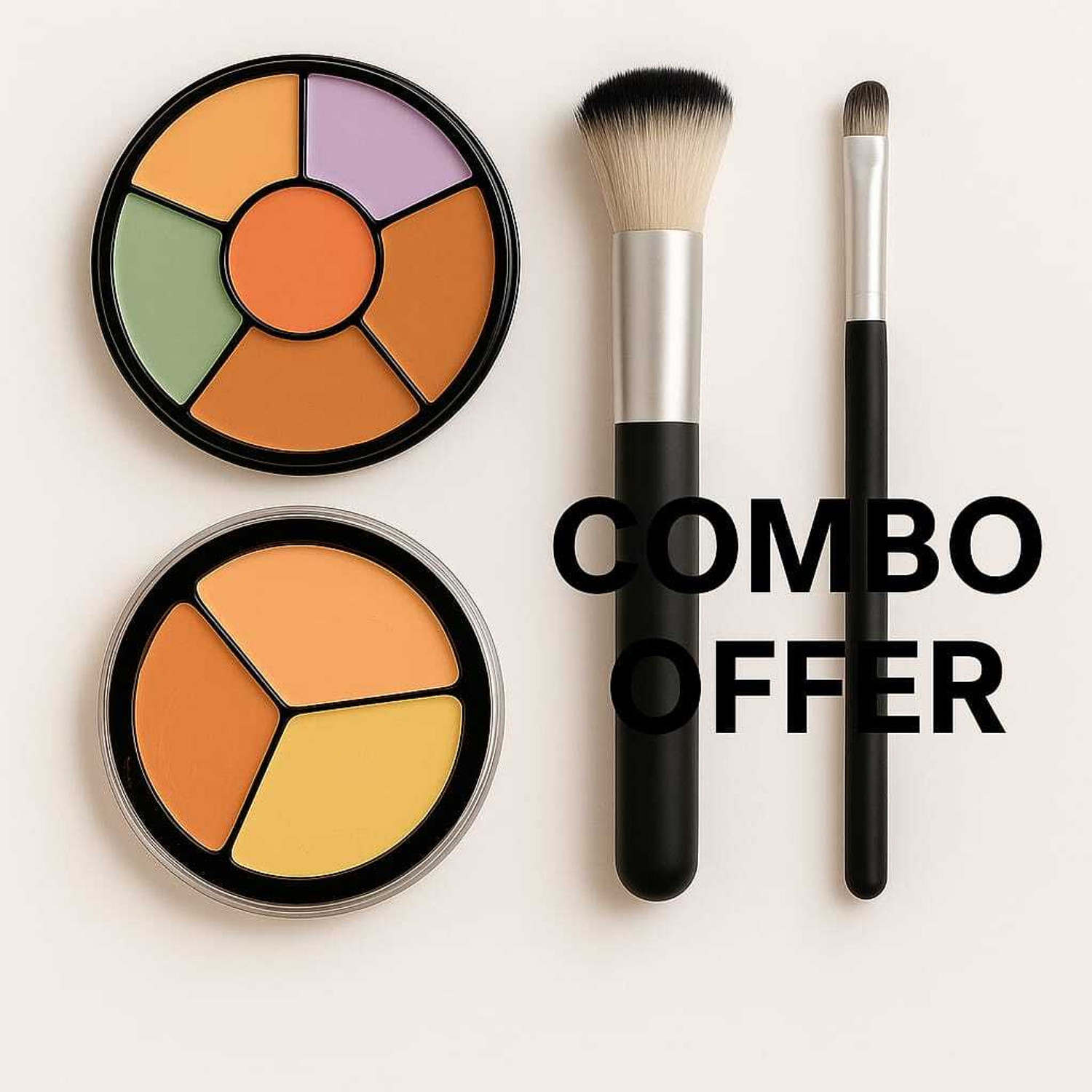 Image of NIGRIFIX 3 IN1 CONCEALER AND 6 IN 1 CONCEALER WITH 2 PCS BRUSH Concealer