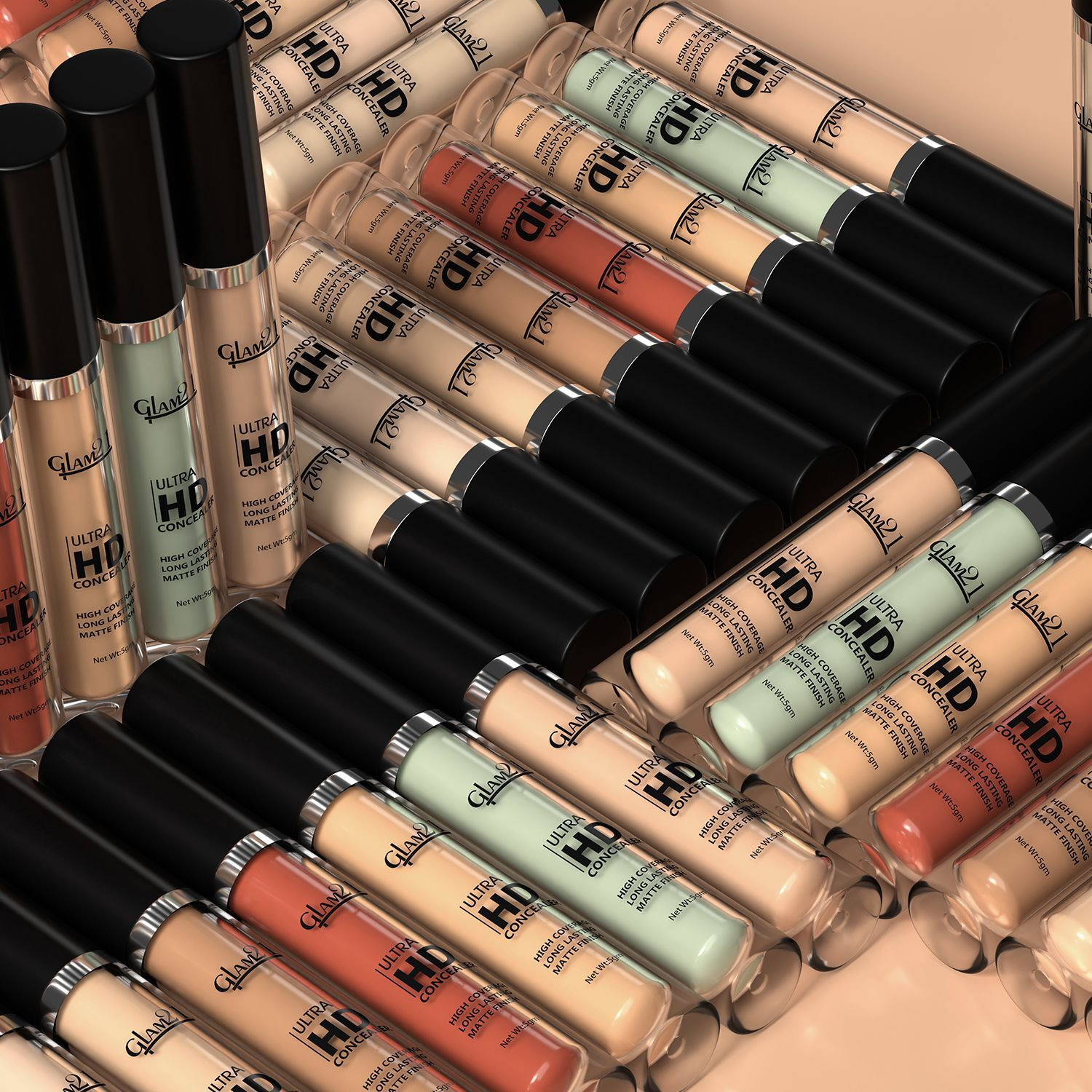 Image of Glam21 Ultra HD Liquid for HD Finish | Non-sticky & Long Lasting Matte Finish Concealer