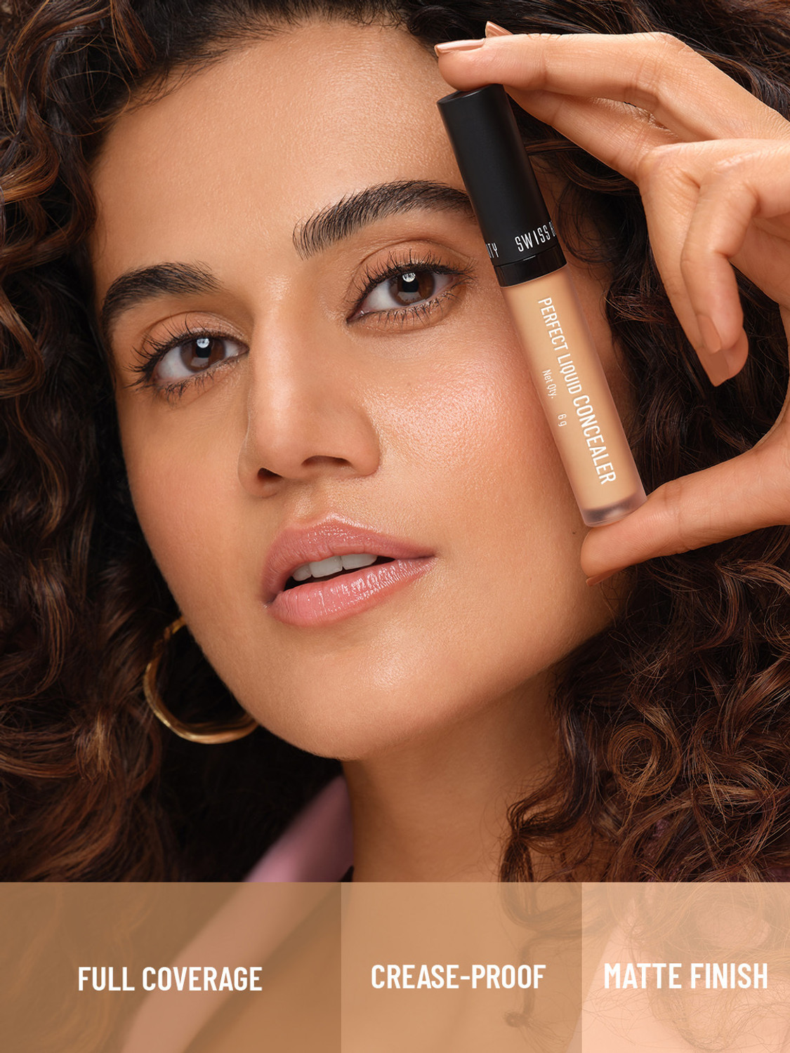 Image of SWISS BEAUTY Liquid Lightweight Concealer | Full Coverage | Easy Blend | Matte Finish Concealer
