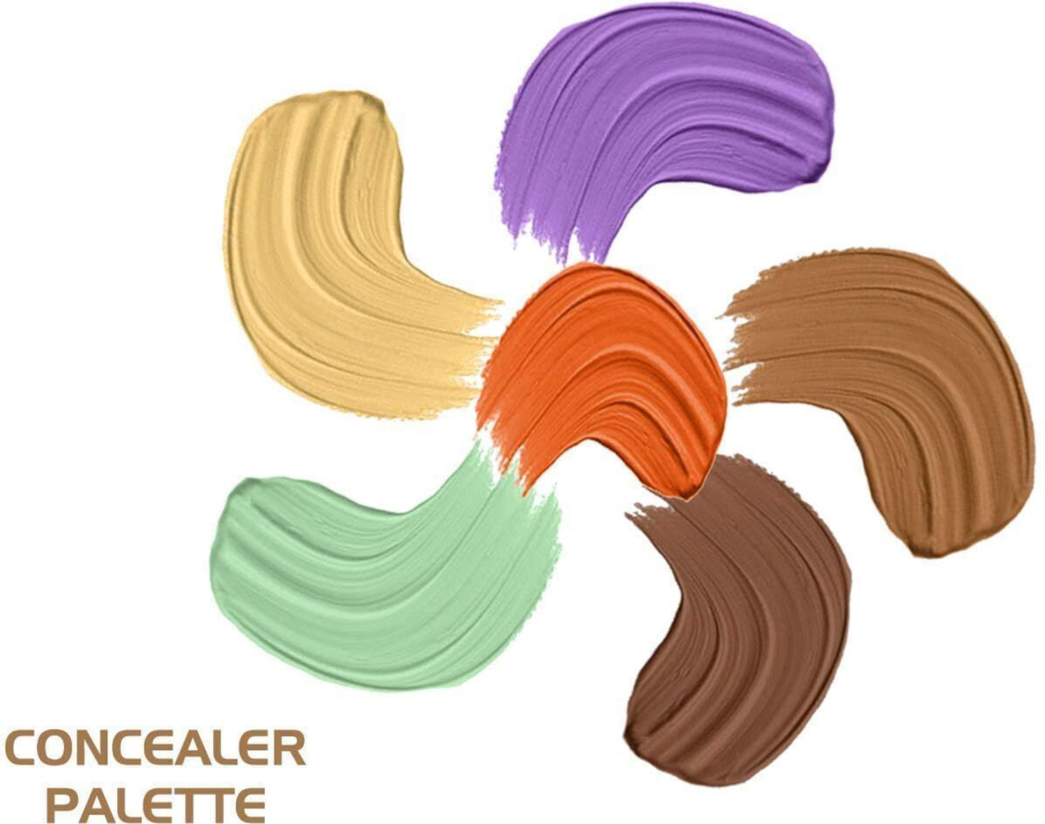 Image of NIGRIFIX 3 IN1 CONCEALER AND 6 IN 1 CONCEALER WITH 2 PCS BRUSH Concealer