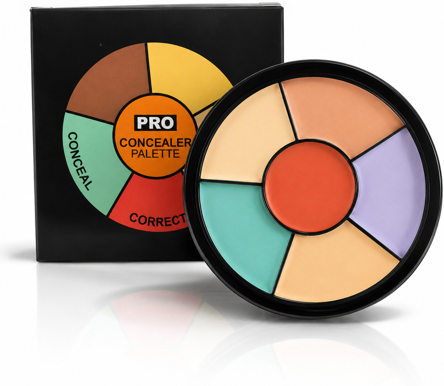Image of Velissa paris Concealer With Full Coverage 6-IN-1 Shades, highly Premium quality Concealer