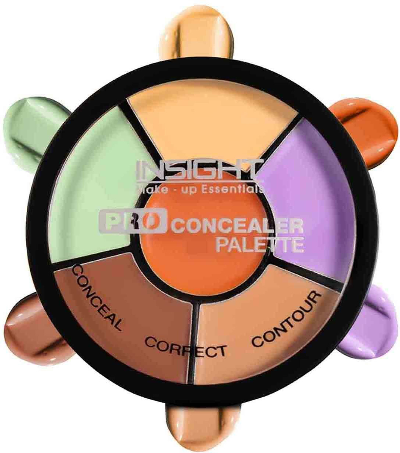 Image of INSIGHTCOSMETIC INSIGHT Pro Concealer Palette 1CORRECTOR AND 1CONCEALER Concealer