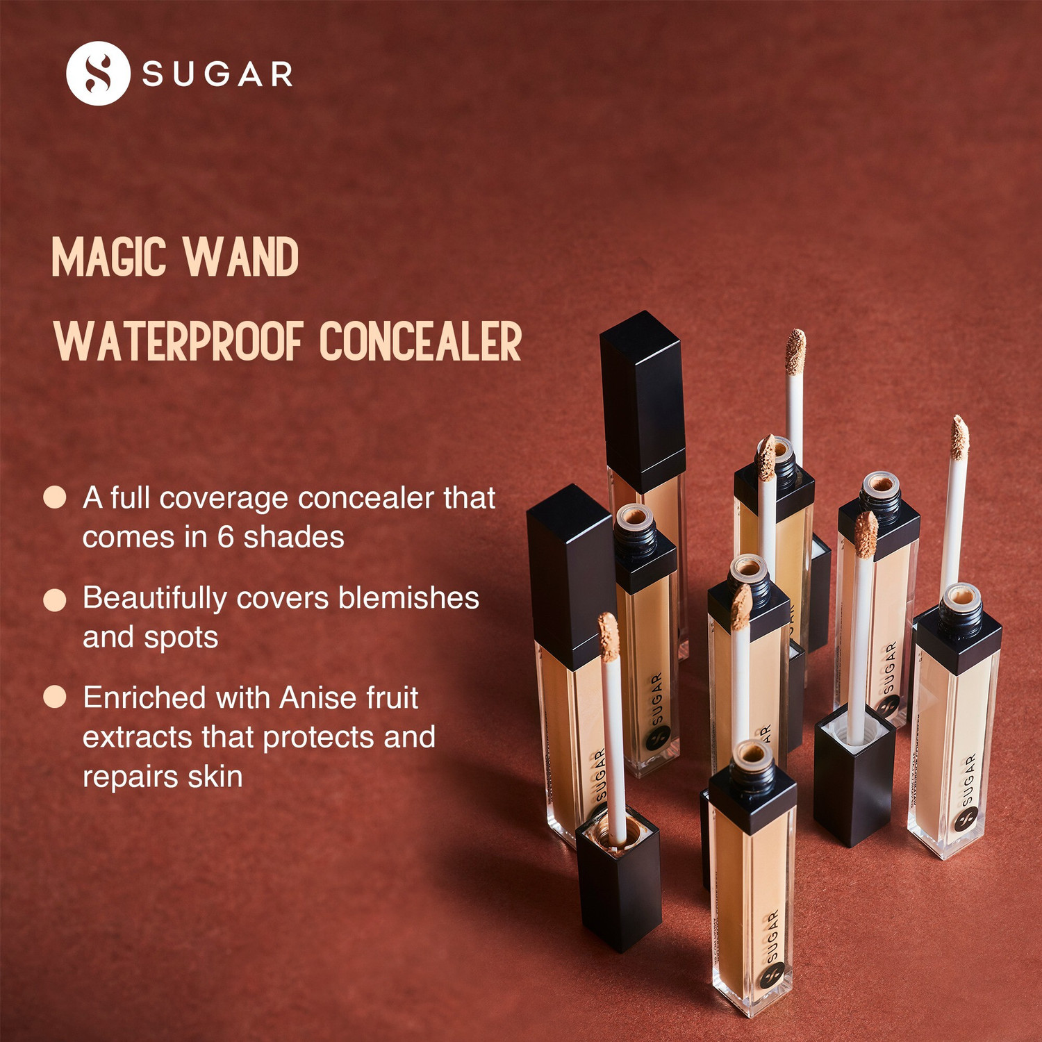 Image of SUGAR Cosmetics Magic Wand Waterproof Concealer