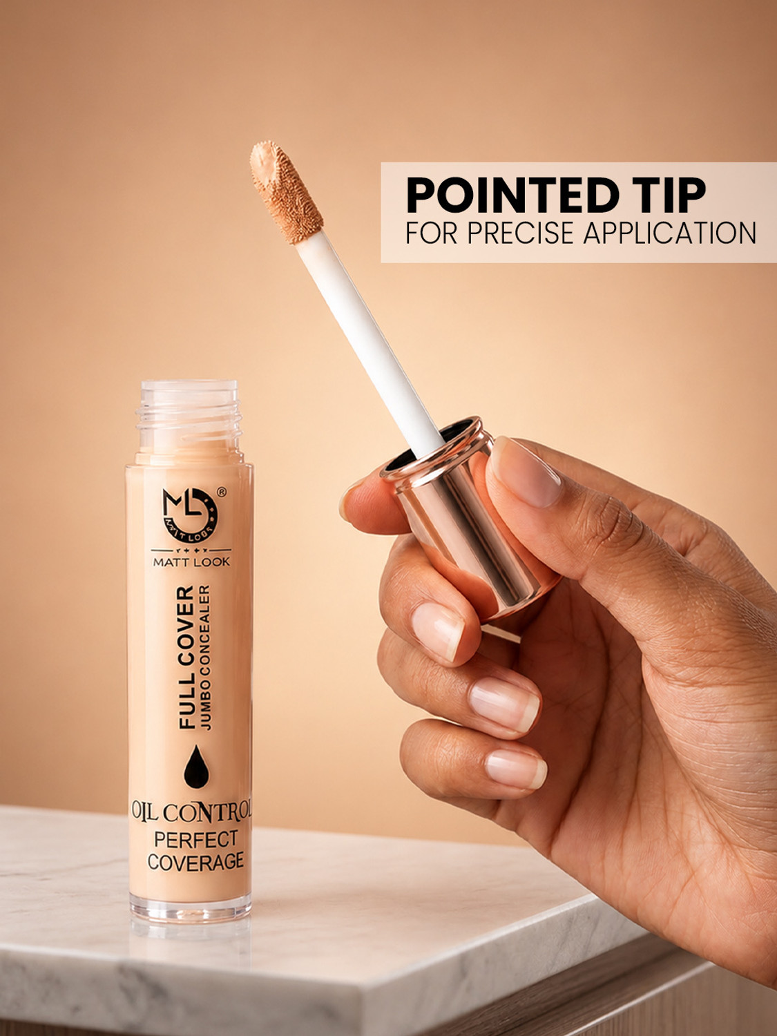 Image of MATTLOOK Oil Control Perfect Coverage Matte Finish Waterproof Full Coverage Concealer SPF Concealer