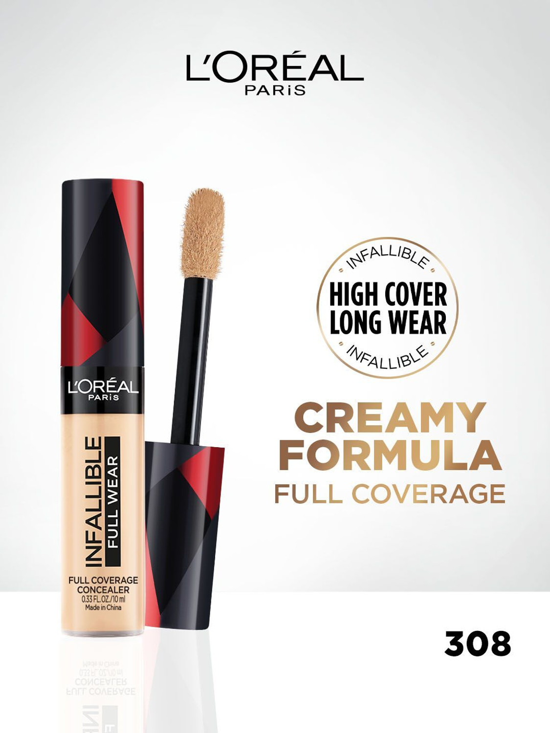 Image of L'Oreal Paris Infallible Full Wear More Than Concealer - 308 Concealer