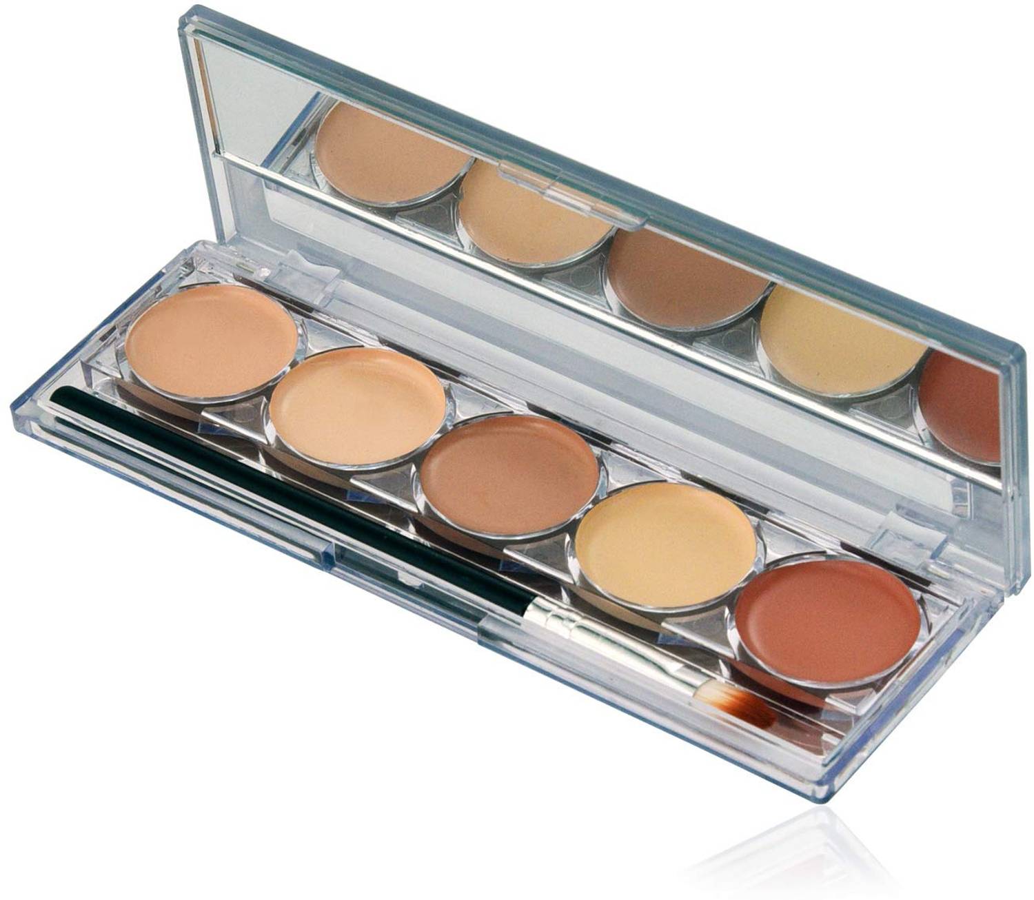 ADJD Coverage 5 Color Matte Waterproof Contour & Concealer Palette Foundation Concealer