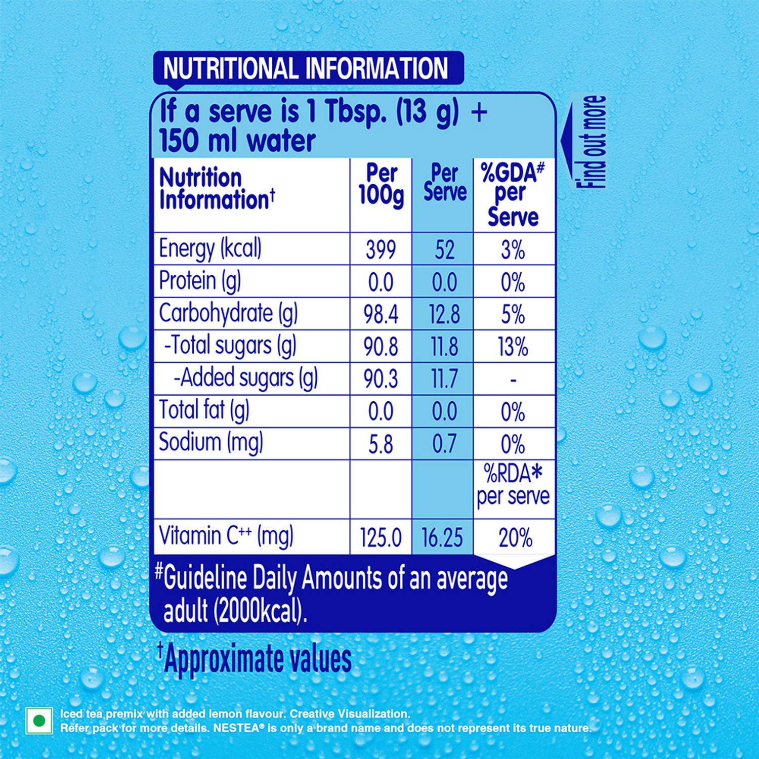 Image of Nestea Instant Iced Tea Lemon