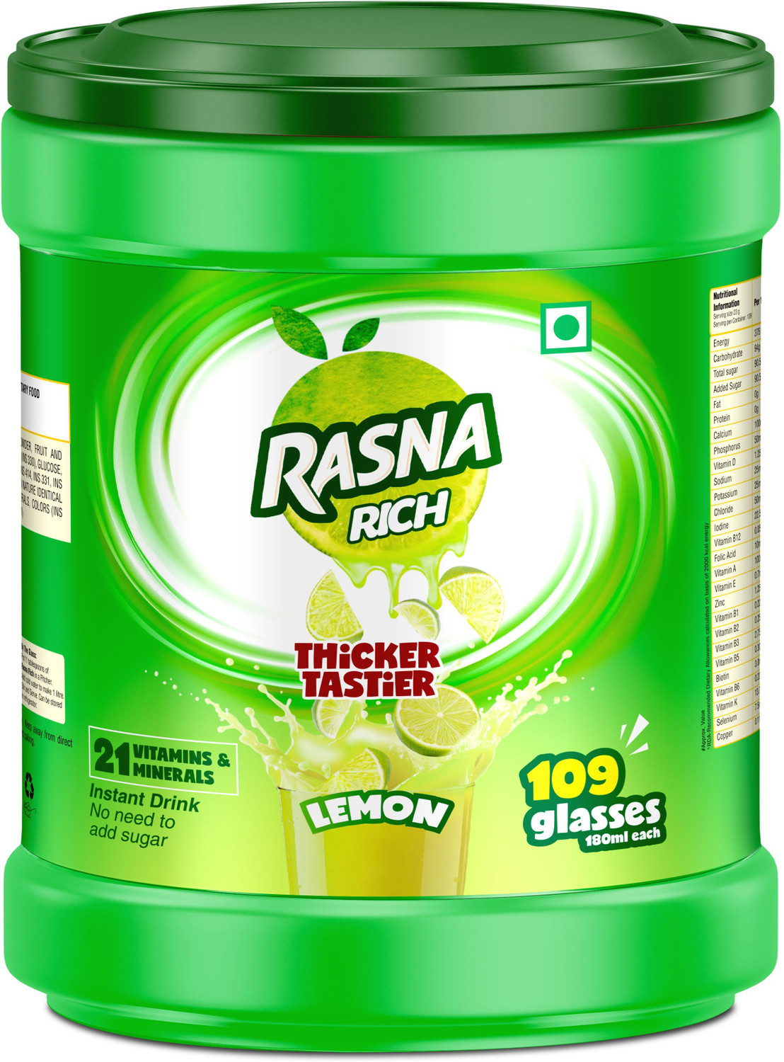Image of Rasna Fruit plus 2.5kg Lemon