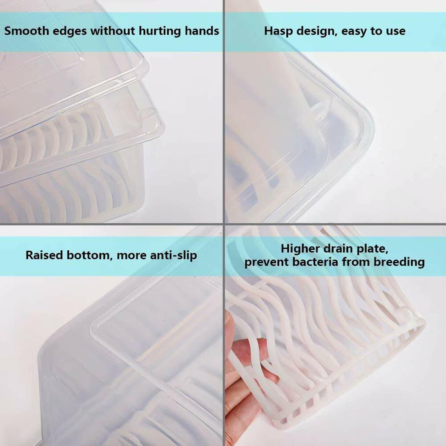 Image of RIOMAX Polypropylene Fridge Container - 1500 ml