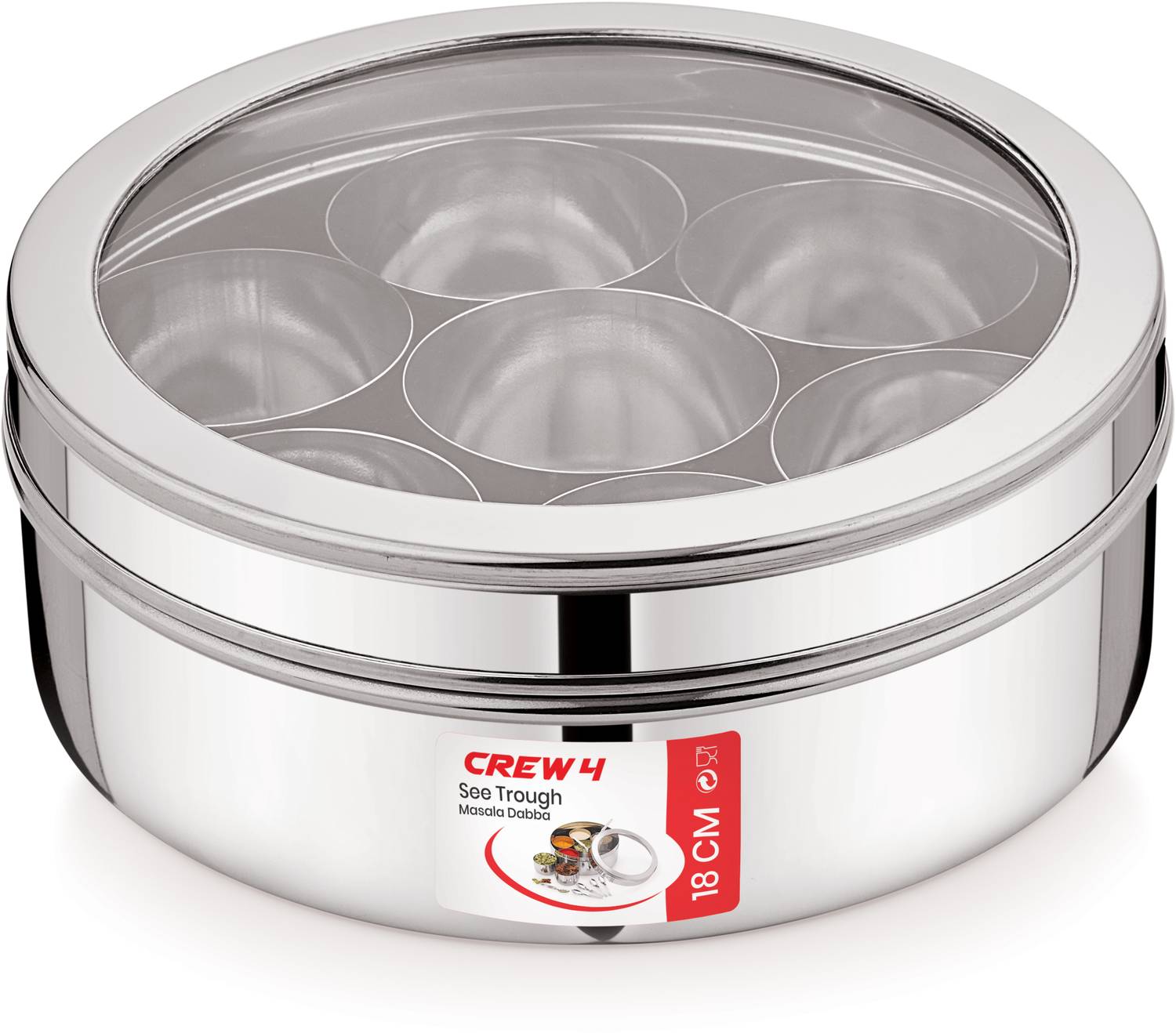 CREW4 Spice Set Stainless Steel, Glass Price in India - Buy CREW4