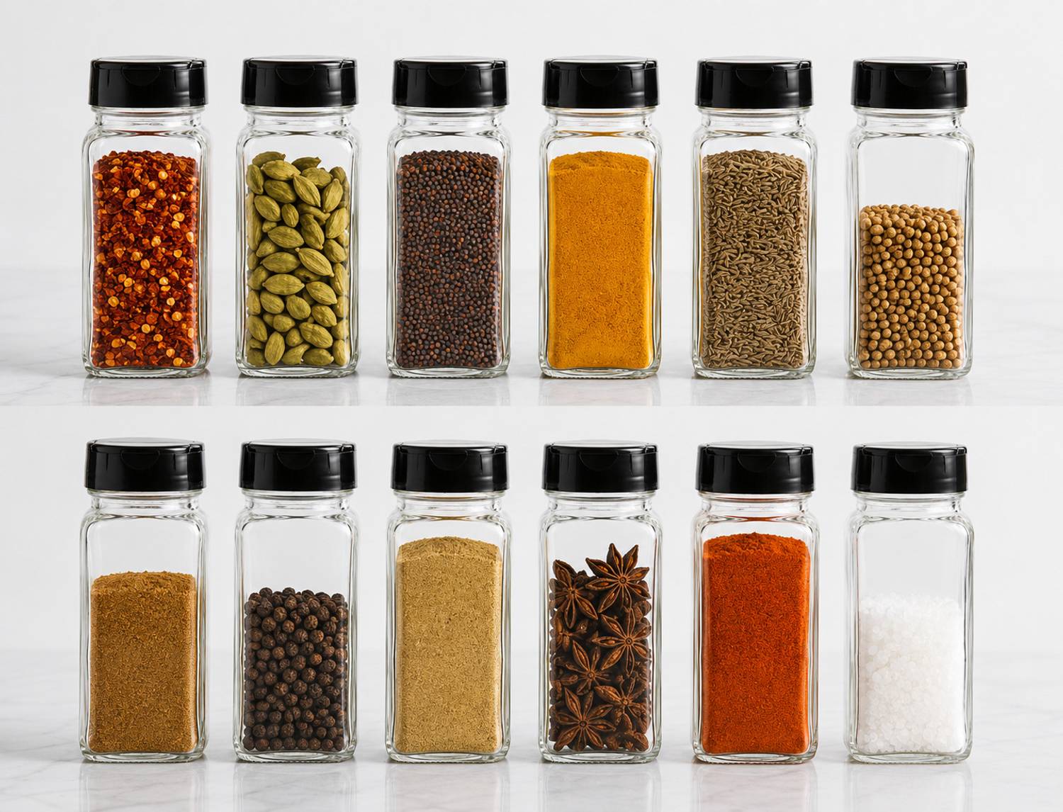 Borzor Salt & Pepper Set Glass