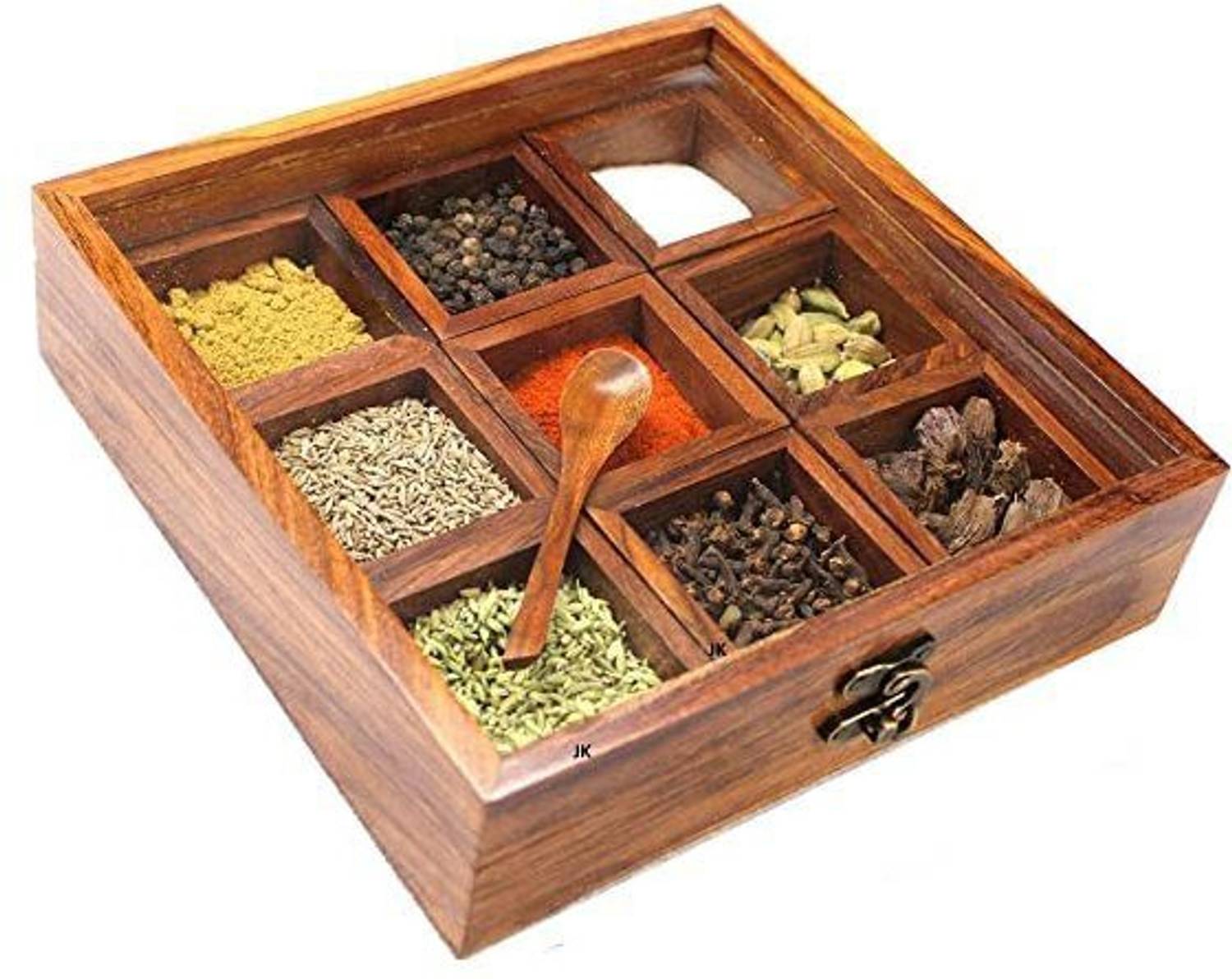 artival craft Spice Set Glass, Wooden