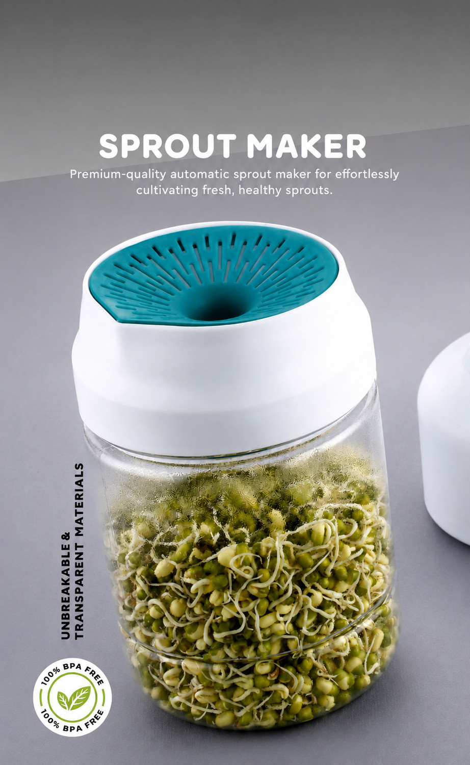 Image of Ipsit Plastic Sprout Maker - 1000 ml