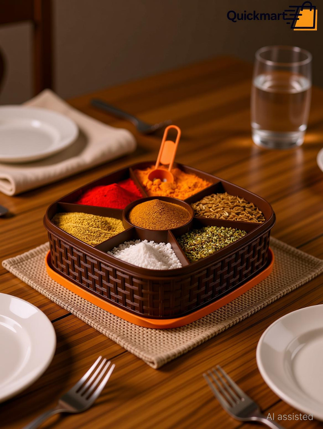 Image of Quickmart Spice Set Plastic
