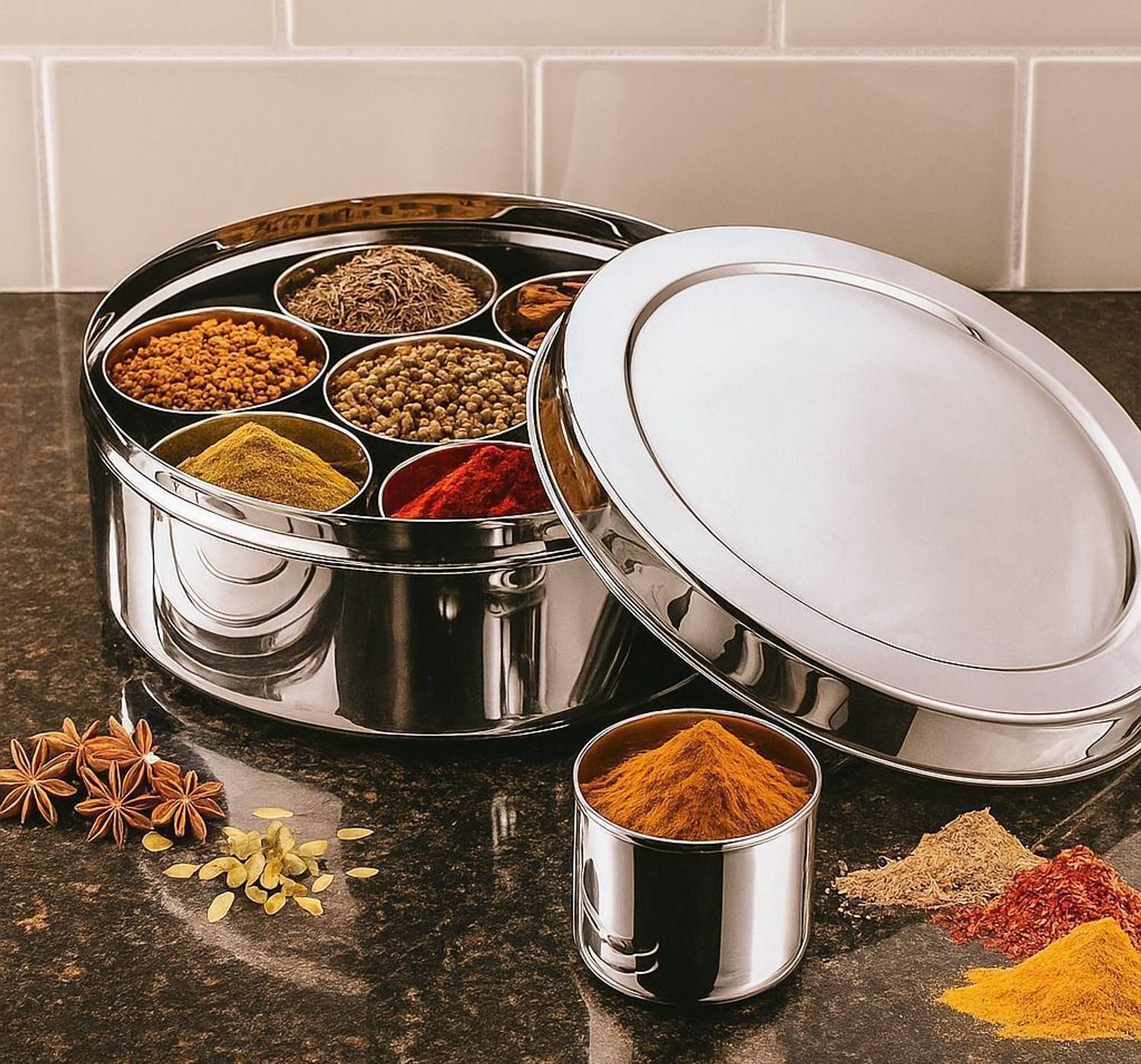 Aquasleri Spice Set Stainless Steel