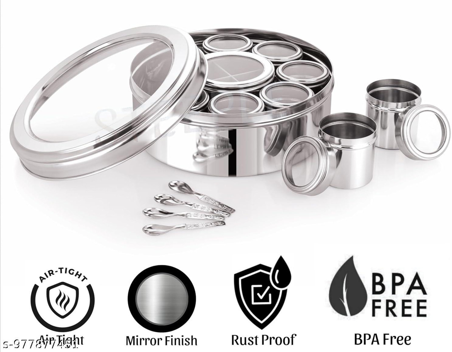 Image of LUXYRO Spice Set Stainless Steel