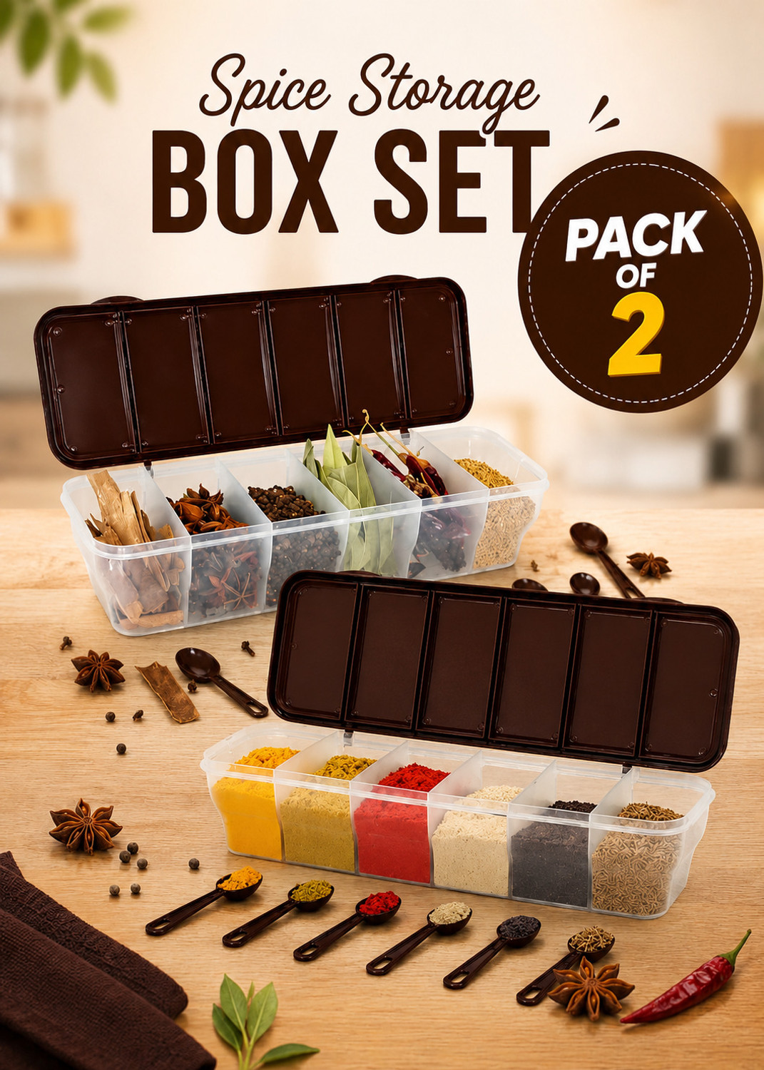 Image of Noventa Spice Set Plastic