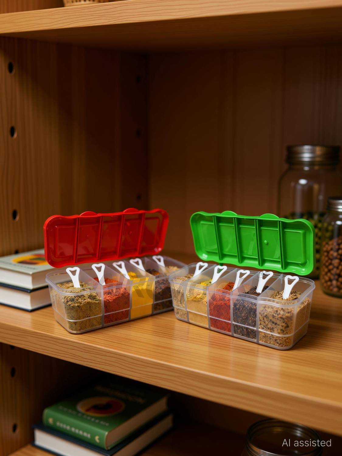 AIROMOON Spice Set Plastic