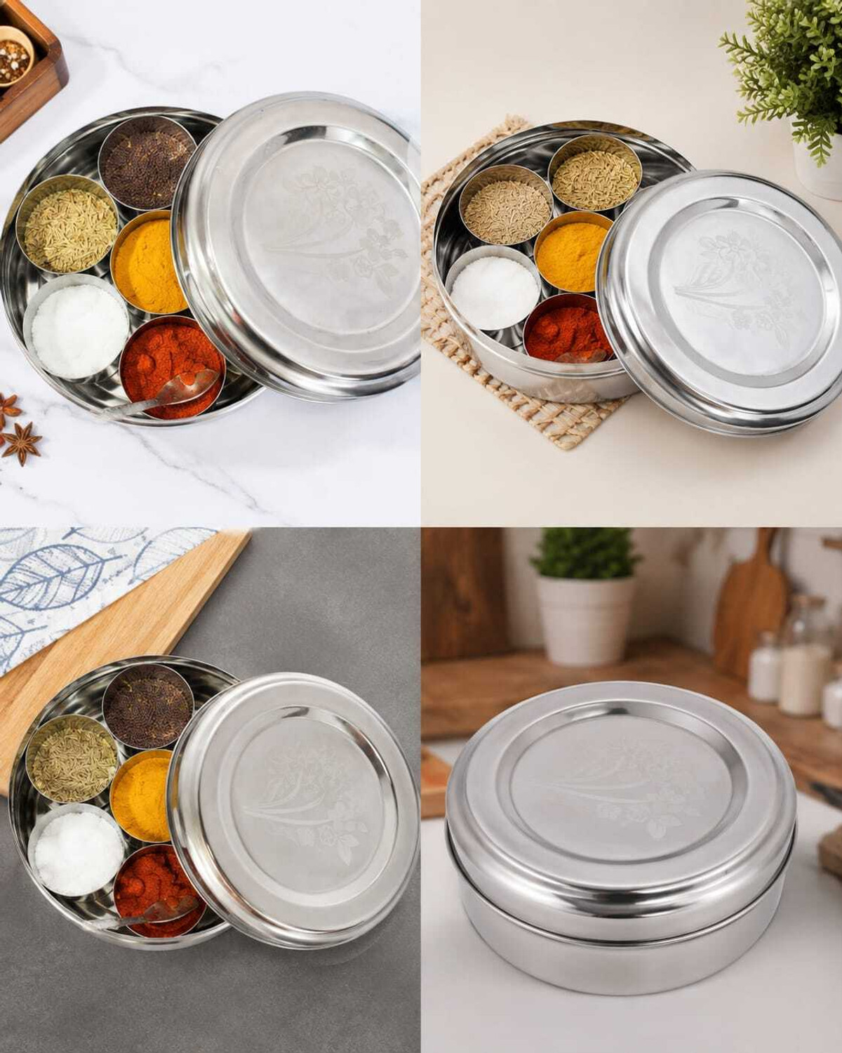 Image of Falalnaaz Spice Set Stainless Steel