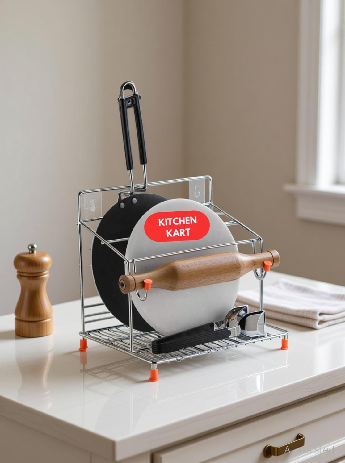 Image of KITCHEN KART Salt & Pepper Set Steel
