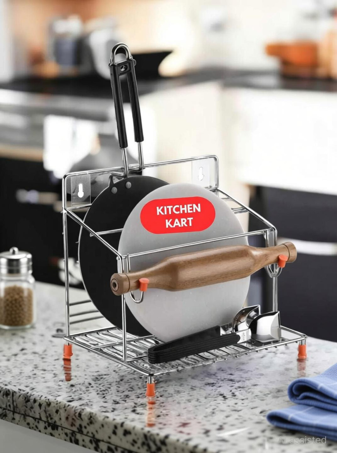 Image of KITCHEN KART Salt & Pepper Set Steel