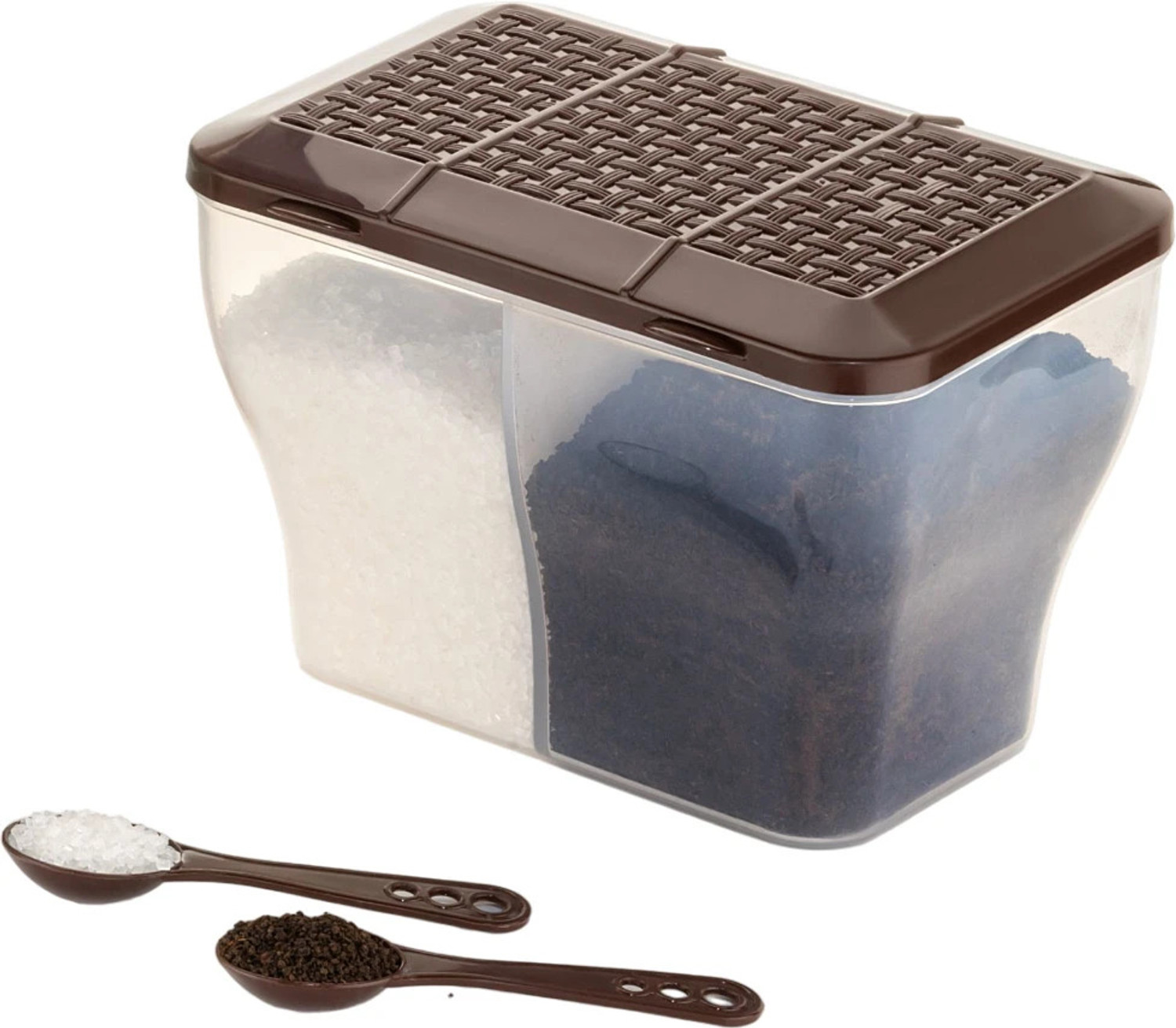 Image of MAGICSPOON Polypropylene Tea Coffee & Sugar Container - 2000 ml